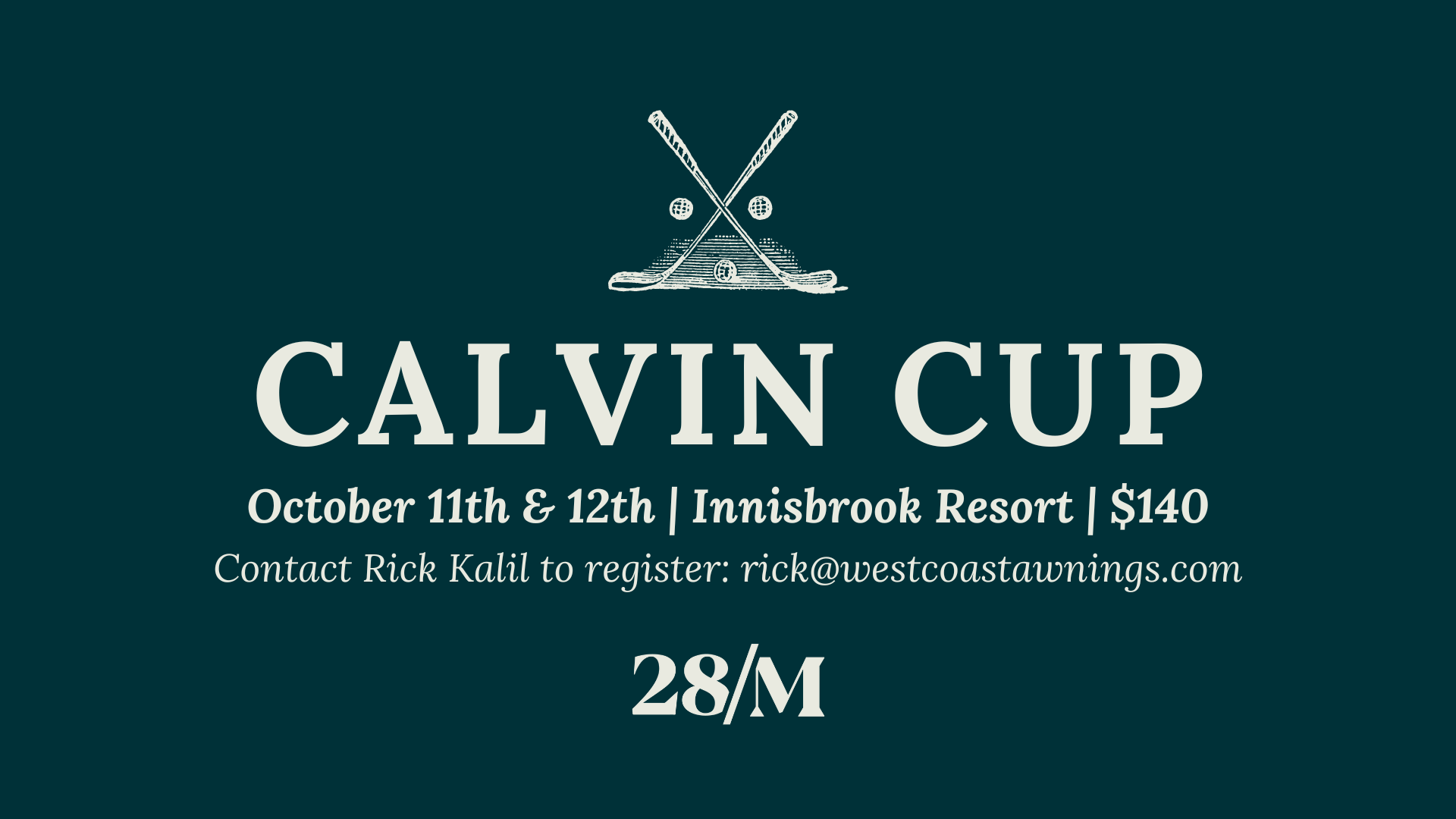 Calvin Cup Banner