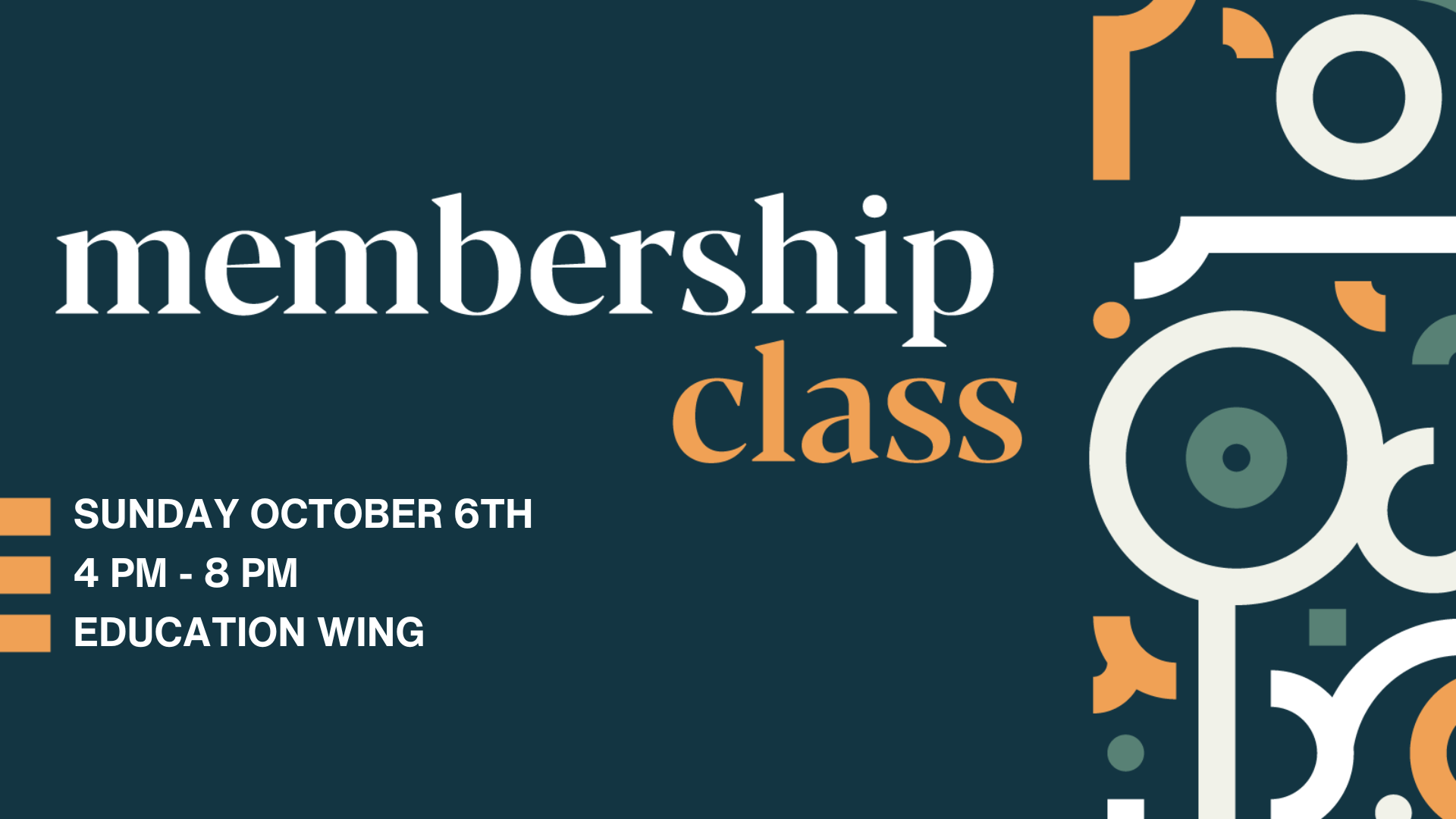 Membership Class Banner