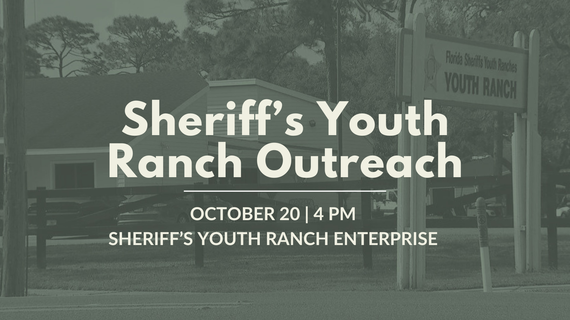 Youth Ranch Oct Banner